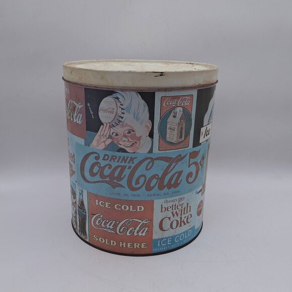 Vintage Coca Cola Bucket Or Pail - Picture 1 of 10